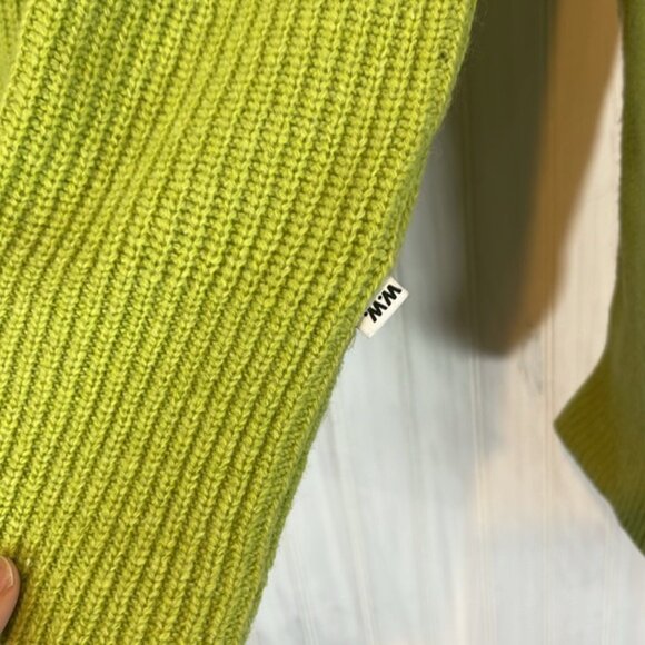 WOOD WOOD RIBBED WOOL SWEATER SMALL UNISEX BB - Picture 4 of 5